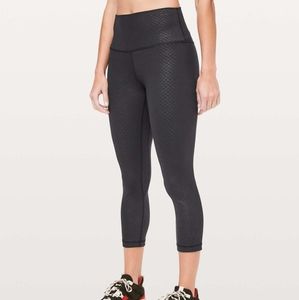 Lululemon Align Cropped Monochromatic Leggings